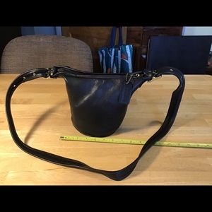 COACH leather mini bucket bag. Vintage